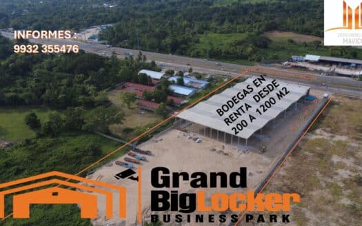 RENTA DE BODEGAS INDUSTRIALES DESDE 200 A  1200 M2