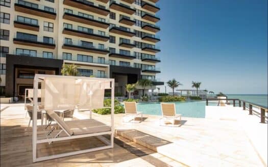 DEPARTAMENTO EN VENTA CON VISTA AL MAR AL NORTE DE MERIDA