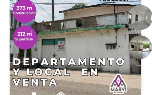 DEPARTAMENTO Y LOCAL   EN VENTA EN EL CEDRO