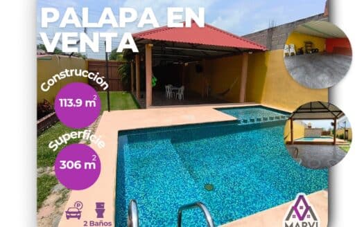 PALAPA CON ALBERCA