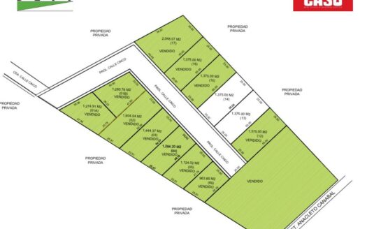 LOTE INDUSTRIAL EN VENTA EN PARQUE INDUSTRIAL DEIT