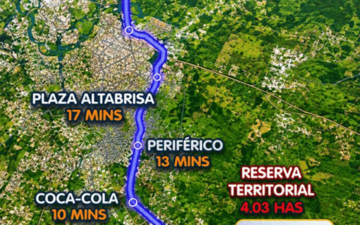 TERRENO ESTRATÉGICO, DE 4.03 HECTÁREAS EN IXTACOMITÁN | DESARROLLO, LOGÍSTICA Y PATRIMONIO