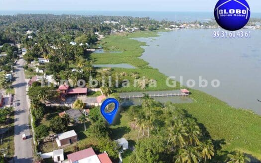 Terreno en venta en Chiltepec Paraiso: A orilla de la laguna