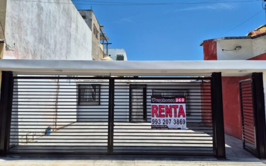 Casa en Renta en el Fracc. Carrizal Tabasco 2000, 2 recamaras, estudio, 2.5 baños