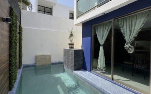 Rento casa amueblada privada zona cedro