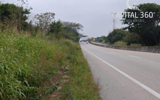 Terreno en Venta a orilla de carretera | Vhsa- Macuspana